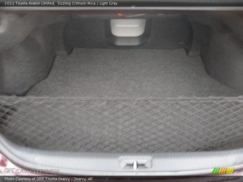 Sizzling Crimson Mica / Light Gray 2011 Toyota Avalon Limited