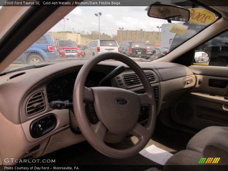 Gold Ash Metallic / Medium/Dark Pebble Beige 2006 Ford Taurus SE
