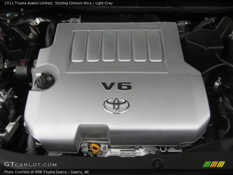 Sizzling Crimson Mica / Light Gray 2011 Toyota Avalon Limited
