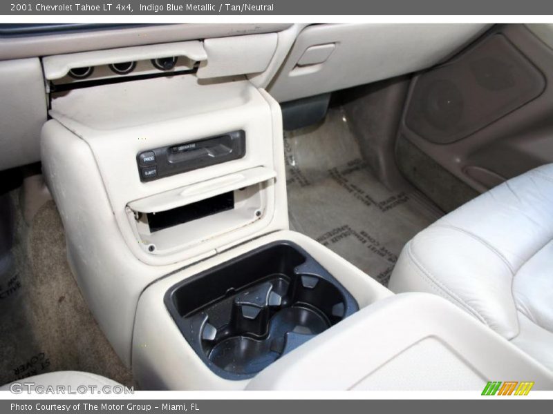 Indigo Blue Metallic / Tan/Neutral 2001 Chevrolet Tahoe LT 4x4