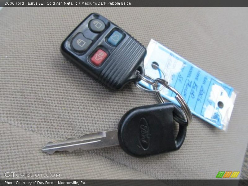 Gold Ash Metallic / Medium/Dark Pebble Beige 2006 Ford Taurus SE