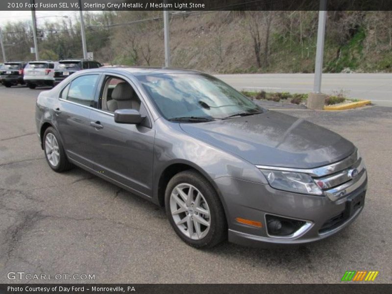 Sterling Grey Metallic / Medium Light Stone 2010 Ford Fusion SEL V6