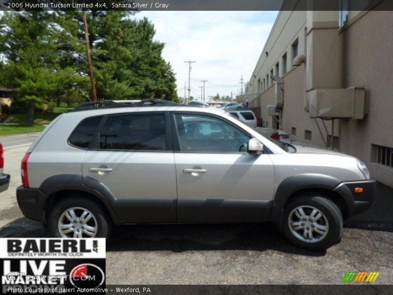 Sahara Silver / Gray 2006 Hyundai Tucson Limited 4x4