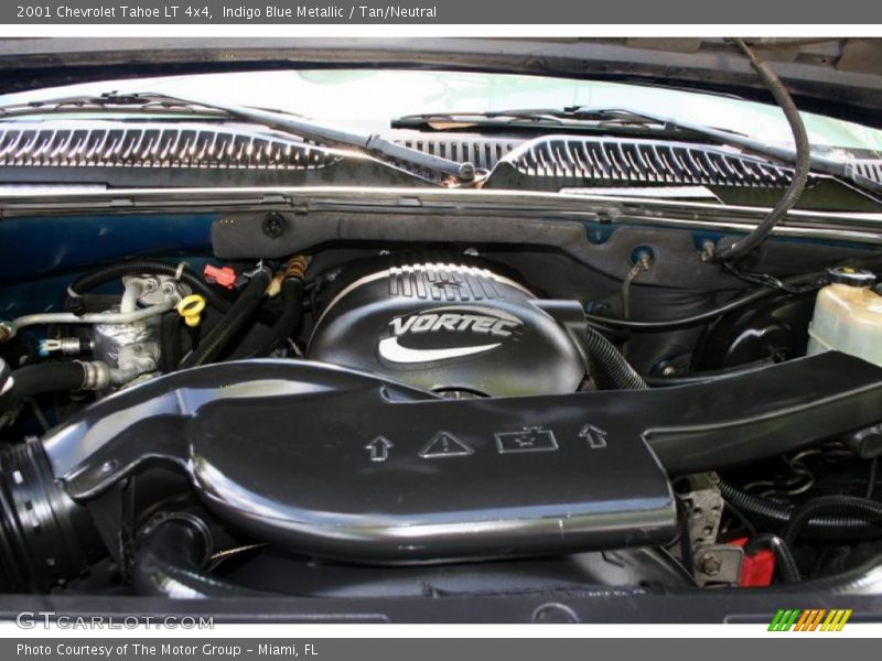 Indigo Blue Metallic / Tan/Neutral 2001 Chevrolet Tahoe LT 4x4