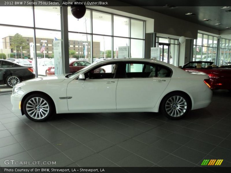  2012 7 Series 750Li Sedan Alpine White
