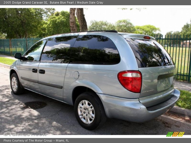 Butane Blue Pearl / Medium Slate Gray 2005 Dodge Grand Caravan SE