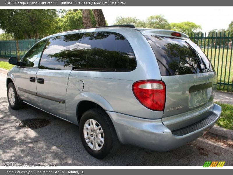 Butane Blue Pearl / Medium Slate Gray 2005 Dodge Grand Caravan SE