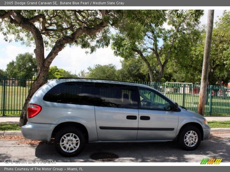 Butane Blue Pearl / Medium Slate Gray 2005 Dodge Grand Caravan SE