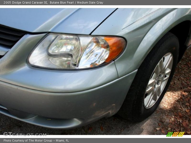 Butane Blue Pearl / Medium Slate Gray 2005 Dodge Grand Caravan SE