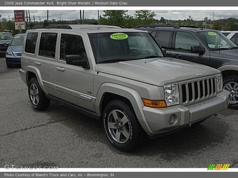 Bright Silver Metallic / Medium Slate Gray 2006 Jeep Commander 4x4