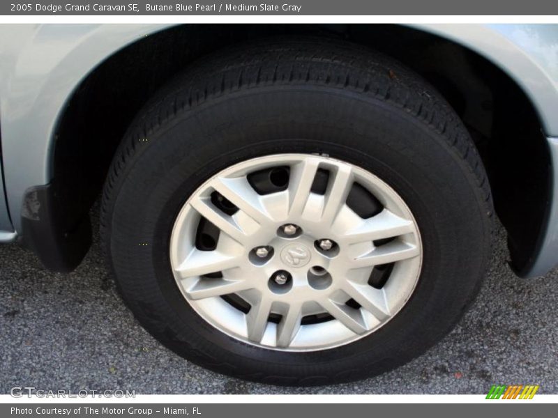 Butane Blue Pearl / Medium Slate Gray 2005 Dodge Grand Caravan SE