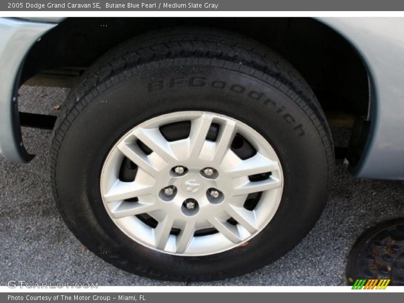 Butane Blue Pearl / Medium Slate Gray 2005 Dodge Grand Caravan SE