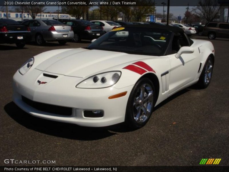 Front 3/4 View of 2010 Corvette Grand Sport Convertible