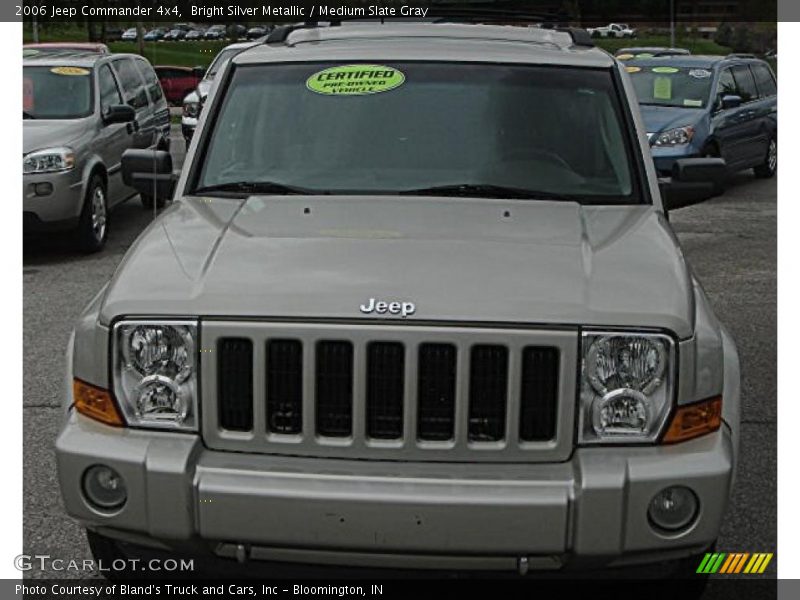 Bright Silver Metallic / Medium Slate Gray 2006 Jeep Commander 4x4