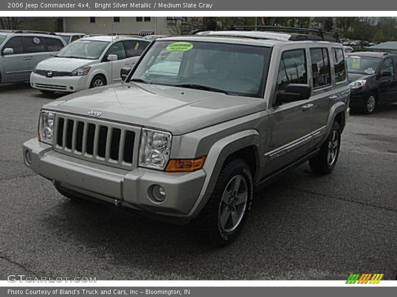 Bright Silver Metallic / Medium Slate Gray 2006 Jeep Commander 4x4