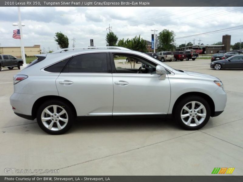  2010 RX 350 Tungsten Silver Pearl