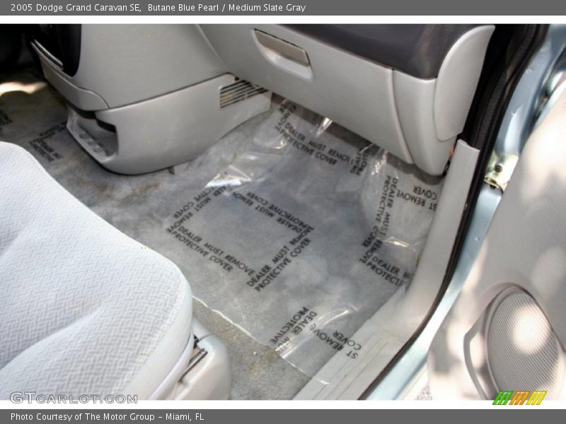 Butane Blue Pearl / Medium Slate Gray 2005 Dodge Grand Caravan SE