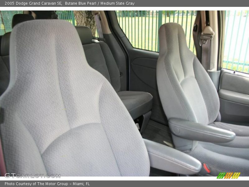 Butane Blue Pearl / Medium Slate Gray 2005 Dodge Grand Caravan SE
