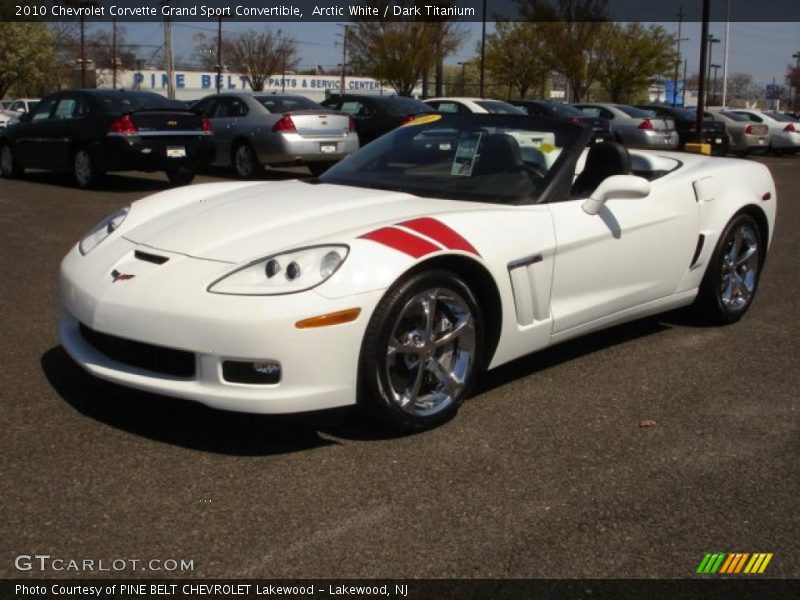 Front 3/4 View of 2010 Corvette Grand Sport Convertible