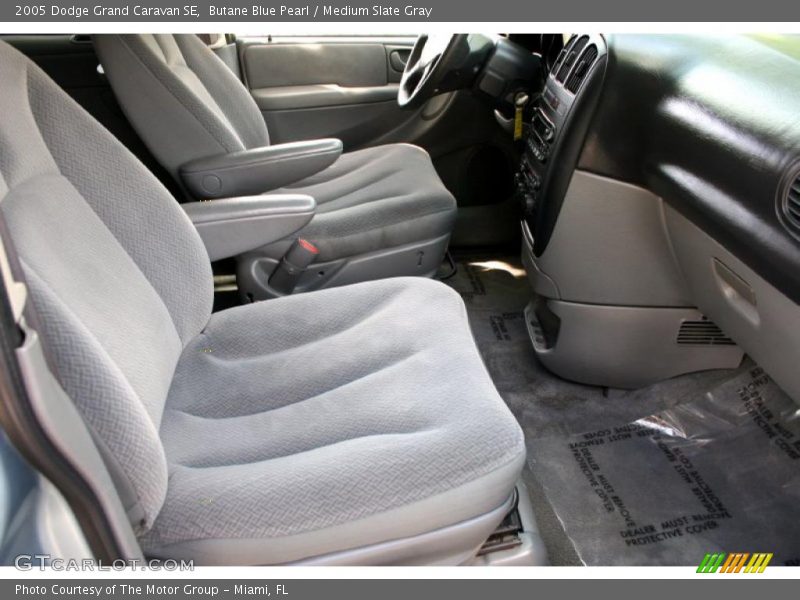Butane Blue Pearl / Medium Slate Gray 2005 Dodge Grand Caravan SE