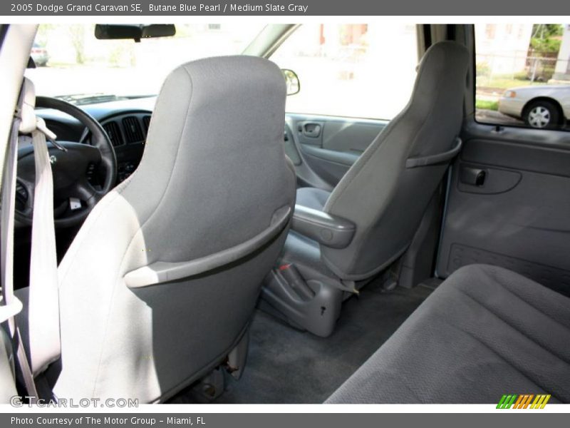 Butane Blue Pearl / Medium Slate Gray 2005 Dodge Grand Caravan SE