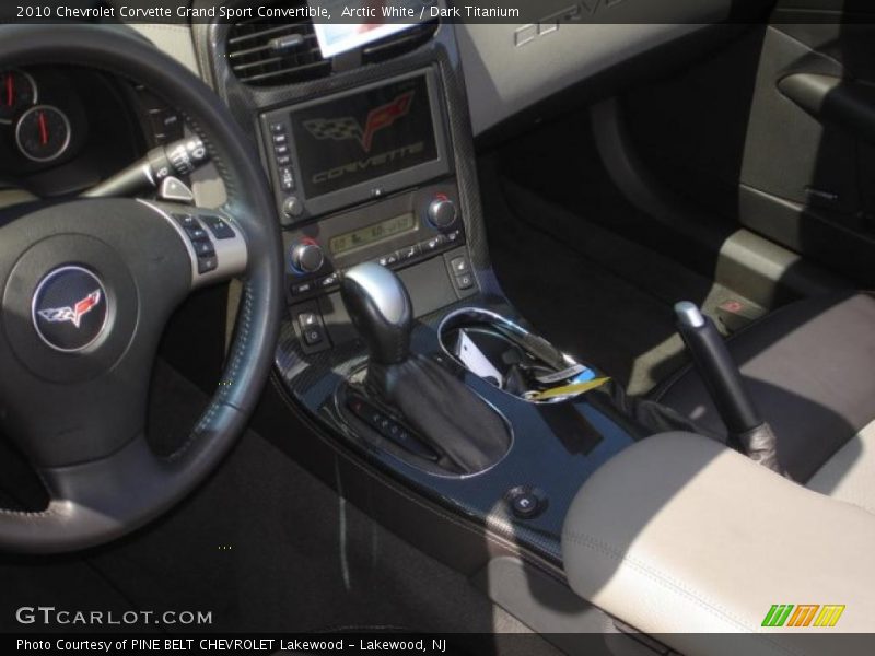 Controls of 2010 Corvette Grand Sport Convertible