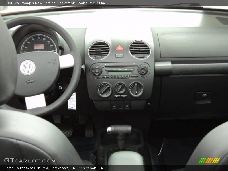 Salsa Red / Black 2008 Volkswagen New Beetle S Convertible