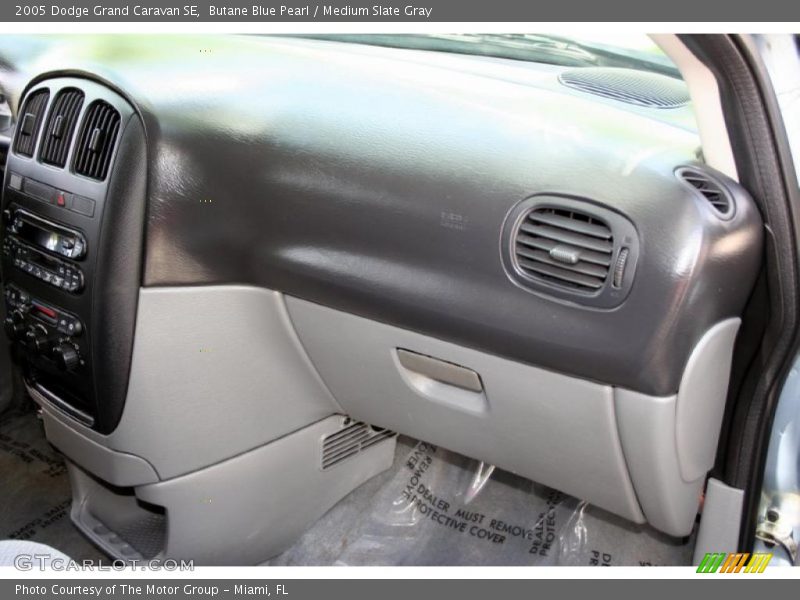 Butane Blue Pearl / Medium Slate Gray 2005 Dodge Grand Caravan SE
