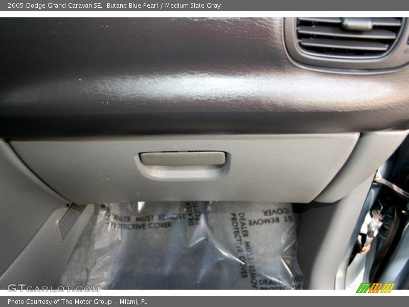 Butane Blue Pearl / Medium Slate Gray 2005 Dodge Grand Caravan SE