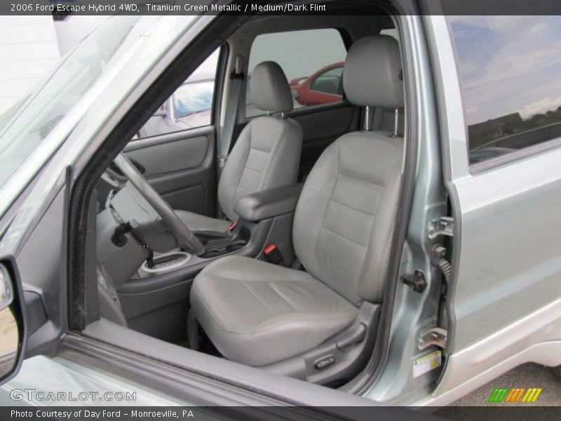 Titanium Green Metallic / Medium/Dark Flint 2006 Ford Escape Hybrid 4WD