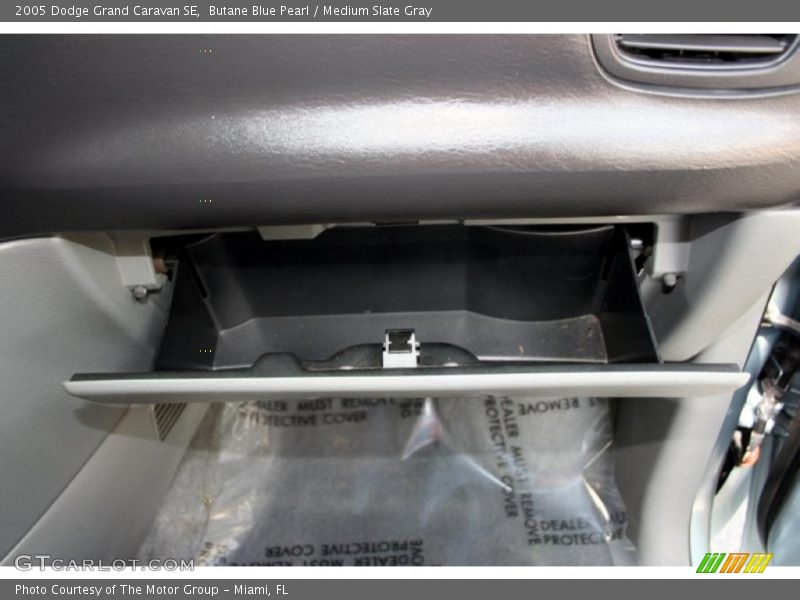 Butane Blue Pearl / Medium Slate Gray 2005 Dodge Grand Caravan SE