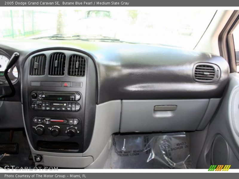 Butane Blue Pearl / Medium Slate Gray 2005 Dodge Grand Caravan SE