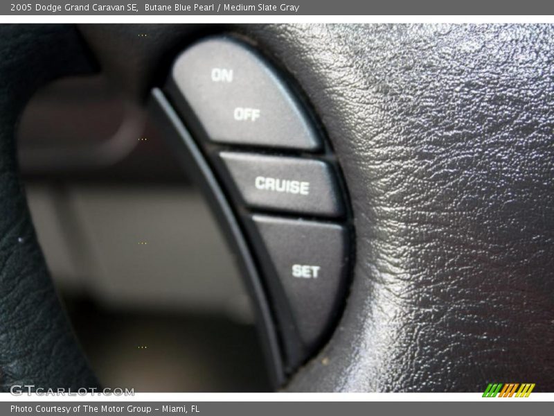 Butane Blue Pearl / Medium Slate Gray 2005 Dodge Grand Caravan SE