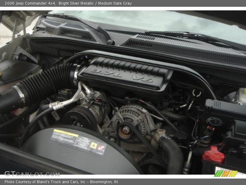 Bright Silver Metallic / Medium Slate Gray 2006 Jeep Commander 4x4