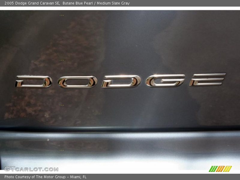 Butane Blue Pearl / Medium Slate Gray 2005 Dodge Grand Caravan SE