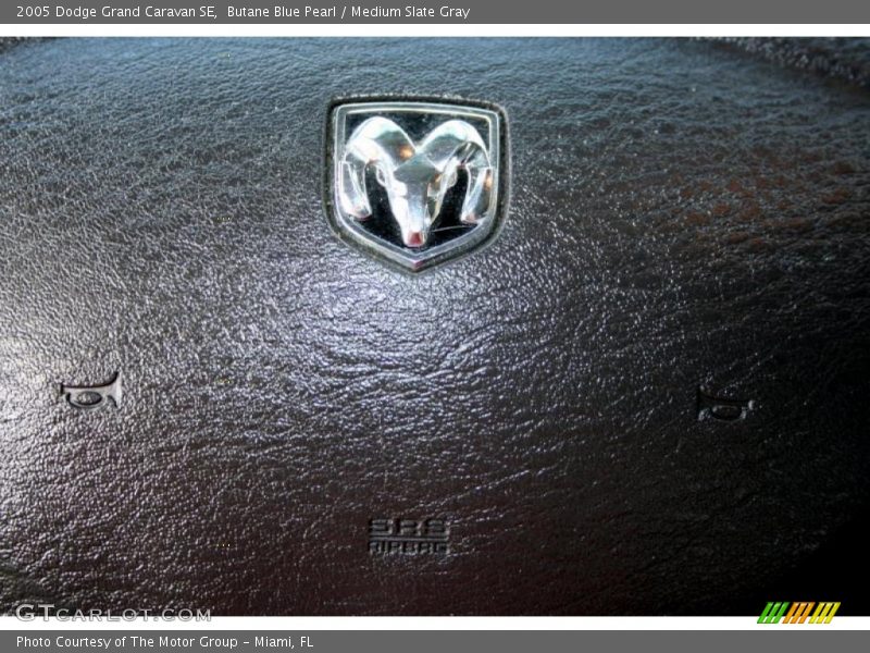 Butane Blue Pearl / Medium Slate Gray 2005 Dodge Grand Caravan SE