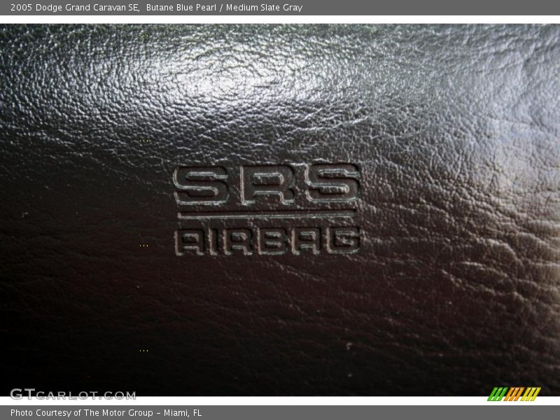 Butane Blue Pearl / Medium Slate Gray 2005 Dodge Grand Caravan SE