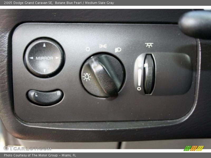 Butane Blue Pearl / Medium Slate Gray 2005 Dodge Grand Caravan SE