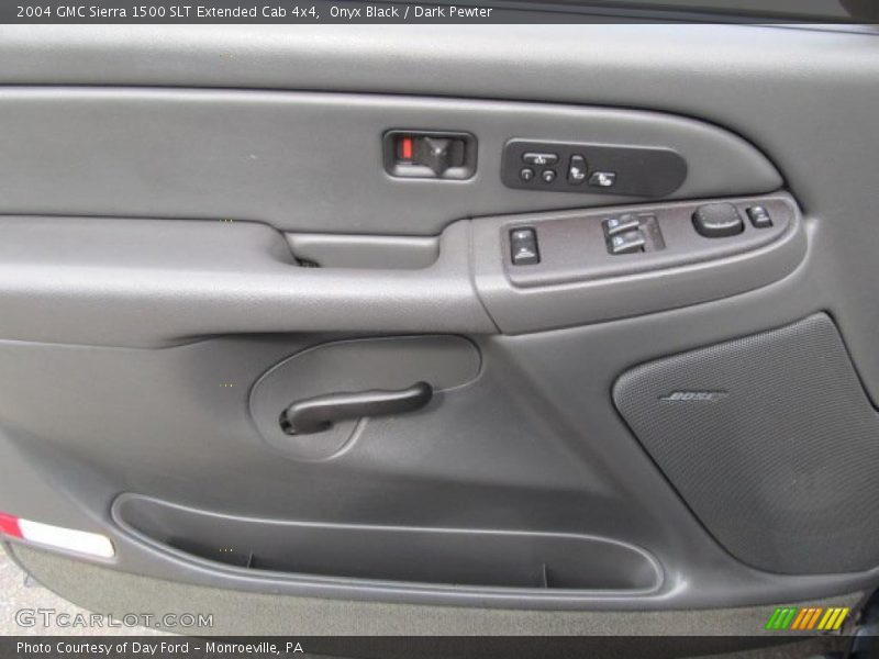 Onyx Black / Dark Pewter 2004 GMC Sierra 1500 SLT Extended Cab 4x4