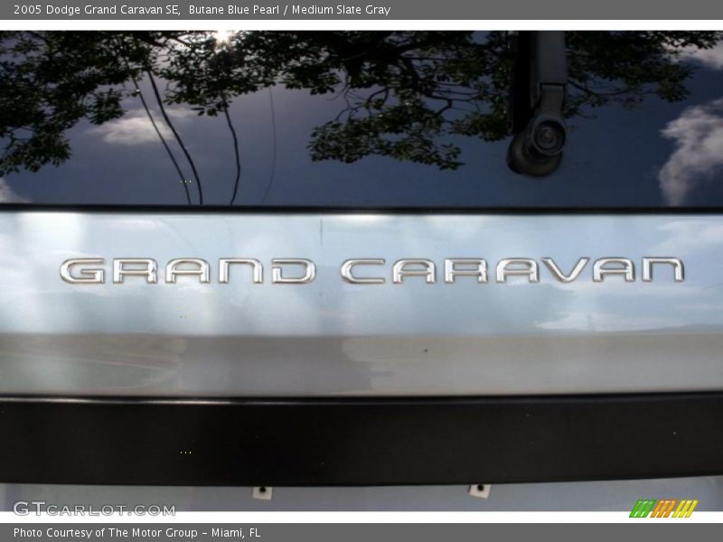Butane Blue Pearl / Medium Slate Gray 2005 Dodge Grand Caravan SE