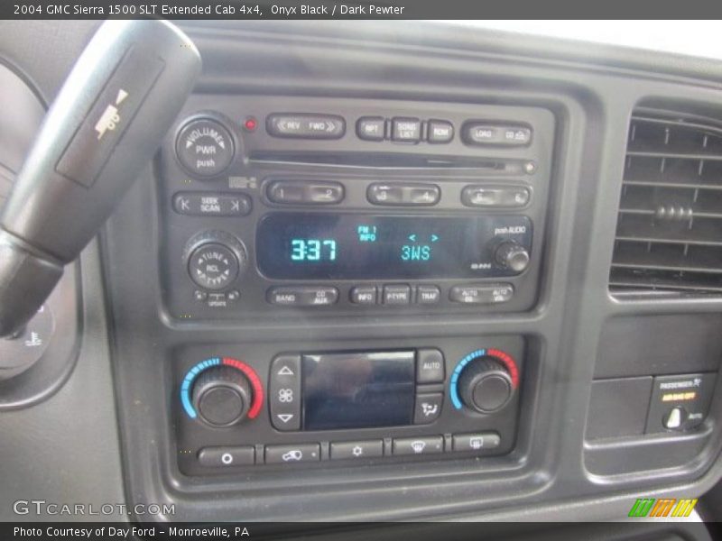 Onyx Black / Dark Pewter 2004 GMC Sierra 1500 SLT Extended Cab 4x4