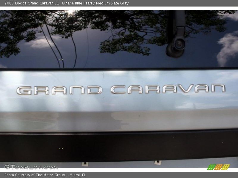 Butane Blue Pearl / Medium Slate Gray 2005 Dodge Grand Caravan SE