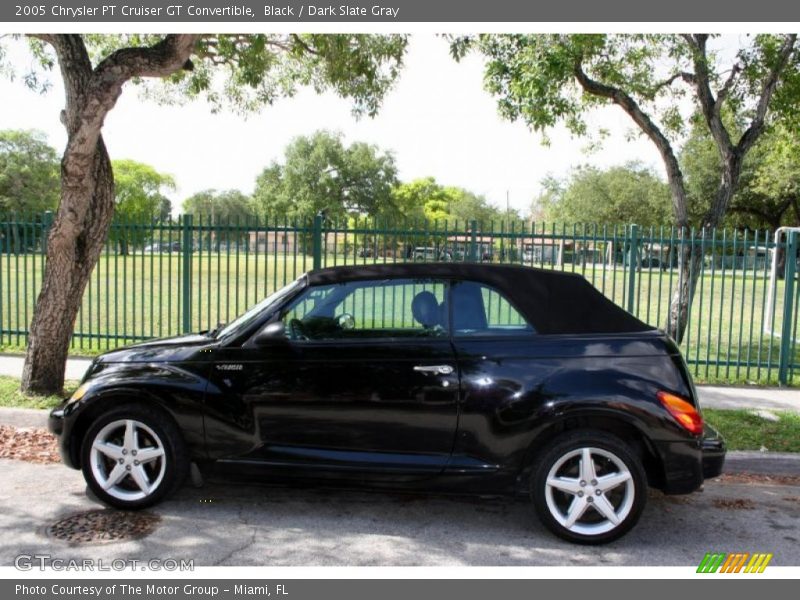 Black / Dark Slate Gray 2005 Chrysler PT Cruiser GT Convertible