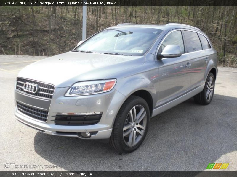 Quartz Grey Metallic / Black 2009 Audi Q7 4.2 Prestige quattro