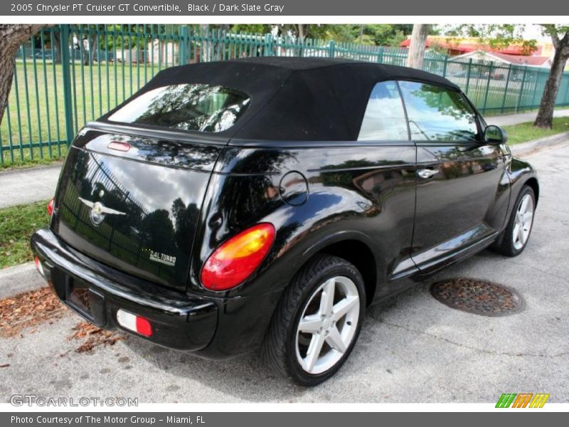 Black / Dark Slate Gray 2005 Chrysler PT Cruiser GT Convertible