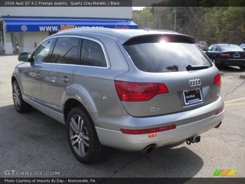 Quartz Grey Metallic / Black 2009 Audi Q7 4.2 Prestige quattro