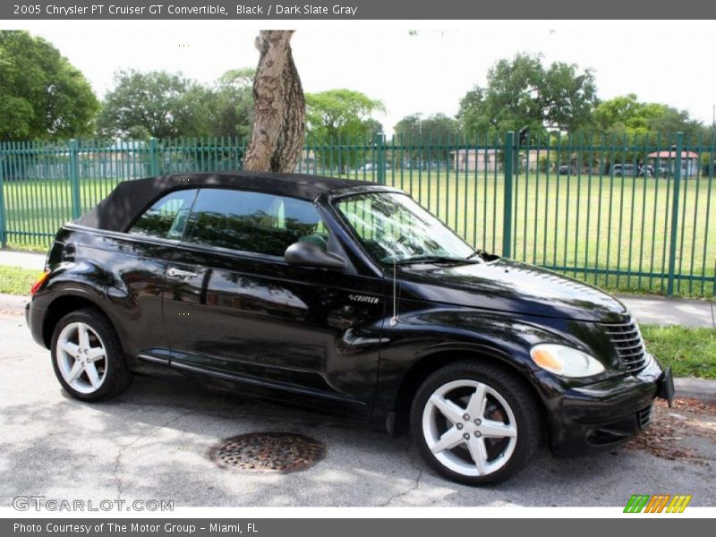 Black / Dark Slate Gray 2005 Chrysler PT Cruiser GT Convertible