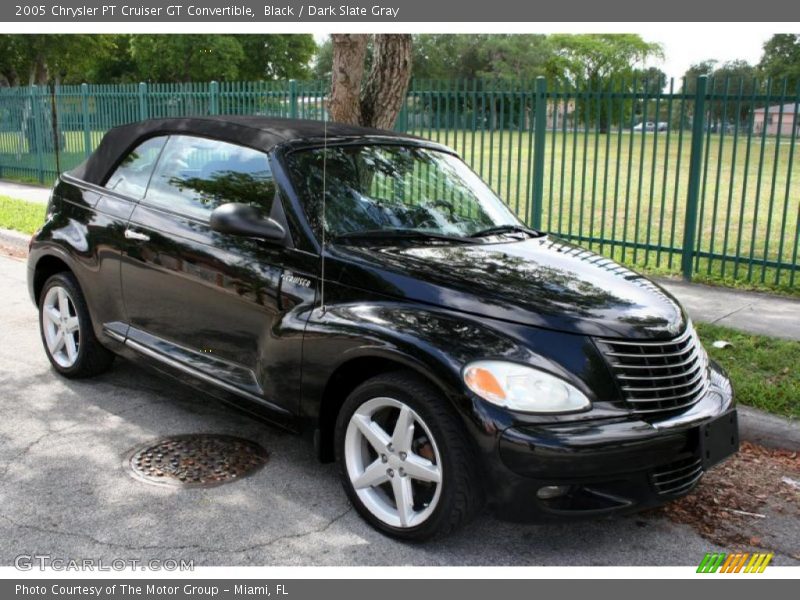 Black / Dark Slate Gray 2005 Chrysler PT Cruiser GT Convertible