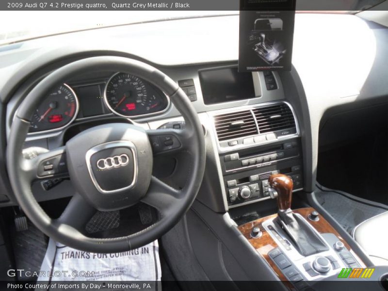 Quartz Grey Metallic / Black 2009 Audi Q7 4.2 Prestige quattro