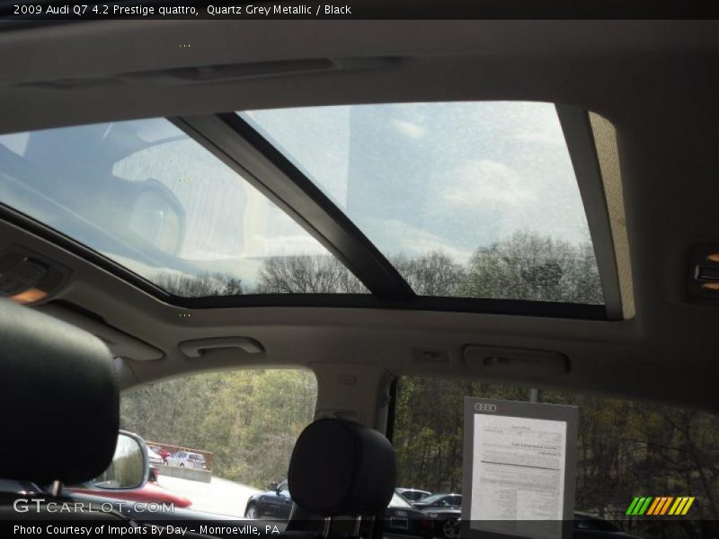 Sunroof of 2009 Q7 4.2 Prestige quattro